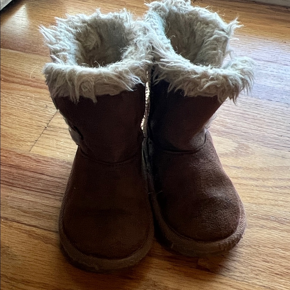 Children’s Place Cozy Brown Kids Boots